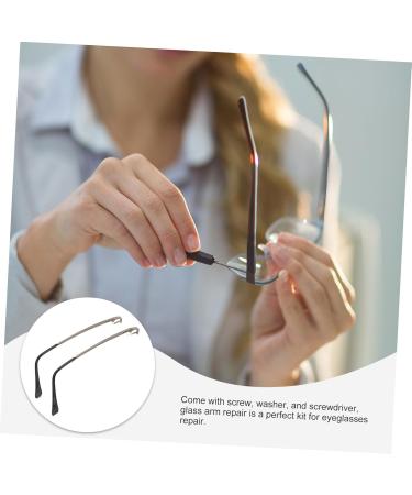 Ulechnovo 5 Sets of Glasses Screwdrivers - Metal Sunglasses Repair Tools | 14.2x4cm | Durable Frame & Temple Arm Fixing - Buy Online on GoSupps.com