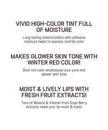 ETUDE Dear Darling Water Gel Tint Ice Cream RD308 Honey Red | Moisturizing High-Color Lip Tint with Minerals and Vitamins - 21AD - Buy Online on GoSupps.com