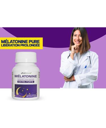 PURE EXTRA STRONG Melatonin (Stock For 12 Months) | Extended Release Sleep Supplement | 365 Cpr. High Dose 1 mg. Melatonin | Gluten And Lactose Free | Easy To Swallow - Buy Online on GoSupps.com