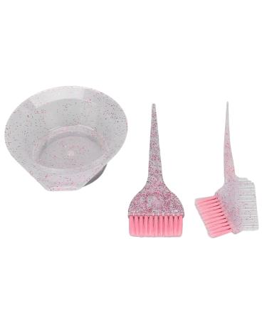 Hair Dye Brush Set - Ergonomic Handle 3 Pack for Home Use (Pink) | Perfect for Vibrant Color Application - Buy Online on GoSupps.com