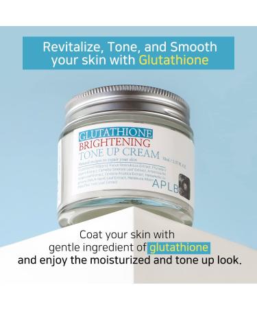 APLB Glutathione Correcting Tone Up Cream 2.37FL.OZ - Korean Skin Care for Intensive Hydration, Soothing, and Youthful Skin - Buy Online on GoSupps.com