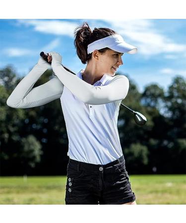 Ustnir UV Protection Bolero Scarf - Cooling Arm Cuff with Finger Holes - Black & White Sunscreen Shrug for Outdoor Activities - Buy Online on GoSupps.com