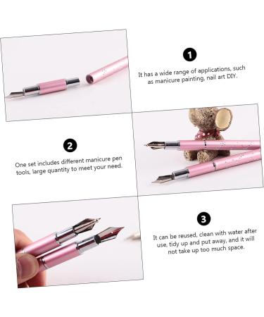 Beatifufu 1 Set Nail Art Pen Manicure Tool Nail Dotting Tool Nail Art Dotting Tool Nail Pens Dotting Tools for Nails Nail Accessories Dotting Pen Nail Art Tools Nail Painting Tools - Buy Online on GoSupps.com