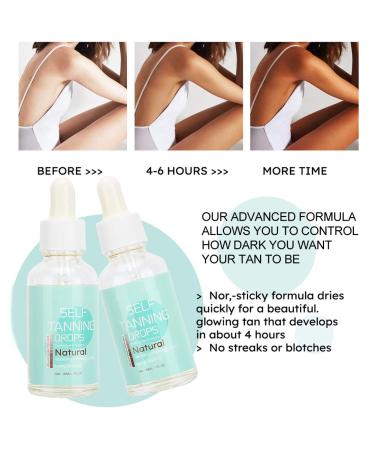 Self Tan Drops 30ml | Sunless Face & Body Tanning Water for Custom Self Tanner - Buy Online on GoSupps.com