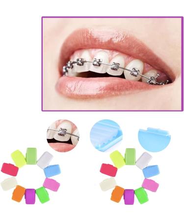 Braces Wax - 20 Pieces of Tooth Wax for Braces & Aligners | Dental Care Relief Wax for Orthodontics - Buy Online on GoSupps.com