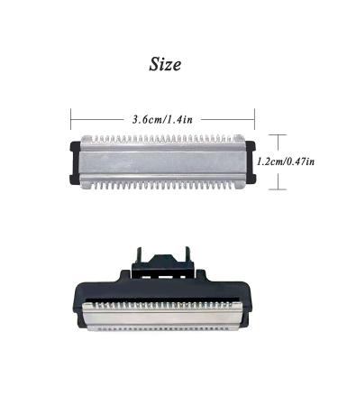 INVODA OneBlade Hybrid Trimmer/Shaver Replacement Heads for Men - Waterproof Wet/Dry Shaver Head (2 Pack) - Buy Online on GoSupps.com