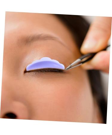 DOITOOL 60 Pairs Eyelash Silicone Patch Silicone Patches Eyelash Perm Kit Eyelash Perm Pads Lash Shield Medium Eyelash Curlers Eyelash Lift Tool Purple Makeup Tools Curly - Buy Online on GoSupps.com