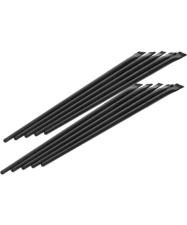 Healeved 36 Pcs Eyeliner Brush Eye Shadow Brush Eye Brushes for Eyeshadow Flat Concealer Brush Black  - Buy Online on GoSupps.com