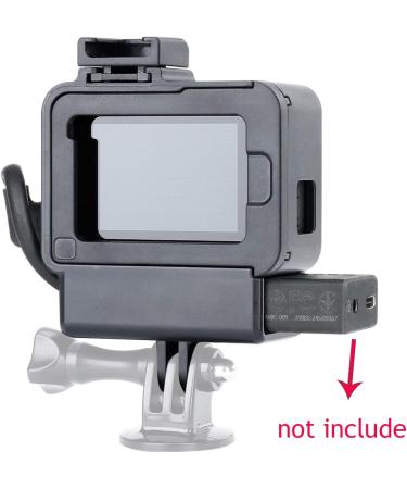 V2 Housing Case Vlogging Frame with Microphone Cold Shoe Mount for GoPro Hero 7/6/5 - Action Camera Accessories - Buy Online on GoSupps.com