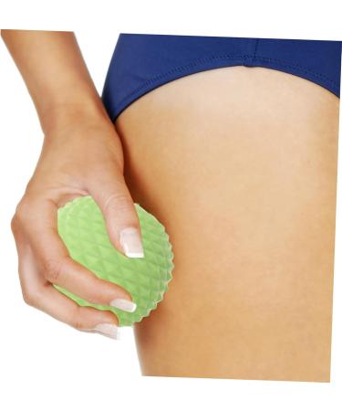 Minkissy Massage Ball Set - 2 Pieces for Foot & Back Relief Deep Tissue Muscle Massage TPE Yoga & Fitness Balls - Buy Online on GoSupps.com