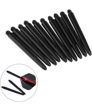 Heyous 2BA Nylon Shaft Dart Accessories - 50 Short Size 48mm Black Pieces - Buy Online on GoSupps.com