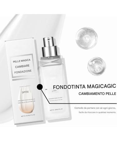 Color Match Foundation - Hydrated Liquid Base Concealer Correction | SPF 30 Light Cream with Adjustable Finish No Solution - Buy Online on GoSupps.com