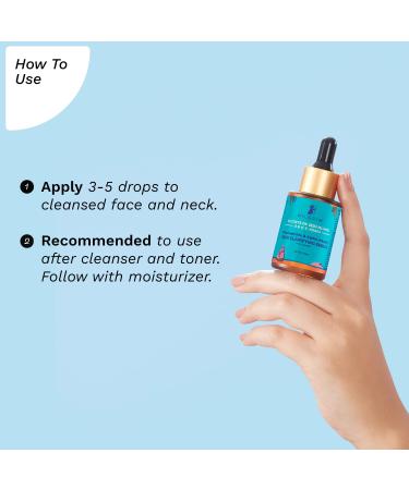 Pilgrim Korean Skin Clarifying Serum - 5% Niacinamide & 1% Alpha Arbutin for Acne Scars Dark Spots & Youthful Glow | 1.01 Fl Oz/30ml - Buy Online on GoSupps.com