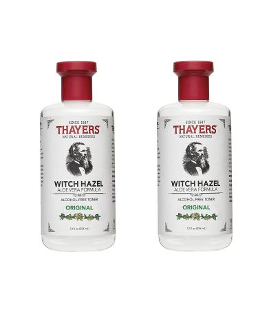 THAYERS Facial Toner Original Witch Hazel gOjCVF 12 Fluid Ounce (Packaging may vary) (Pack of 2)