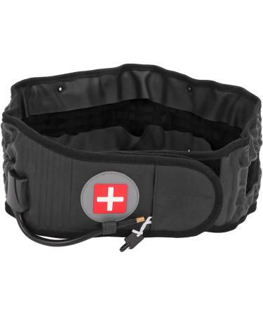 Buy Back Decompression Belts - Inflatable Lumbar Support for Muscle Relaxation & Stress Relief - Black | International Shipping - Buy Online on GoSupps.com