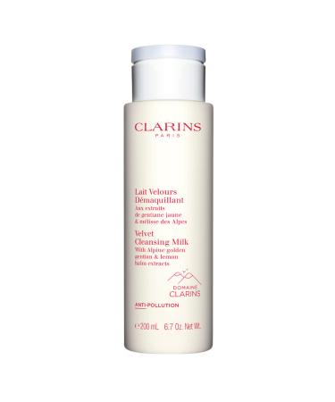 Clarins Velvet Cleansing Milk Vanilla 200.00 ml (Pack of 1) - Buy Online on GoSupps.com