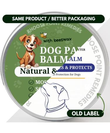 Organic Dog Paw & Nose Balm 30ml - All Season Protection with Beeswax, Coconut Oil & Shea Butter - Moisturizes, Heals & Protects - Lick-Safe Formula - UK Made - Buy Online on GoSupps.com