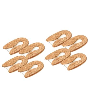 4 Pairs Transparent Heel Pad Silicone Heel Covers Heel Pad Reusable Heel Pad for Height Heel Pads Silicone Heel Pad Shoe Accessories Silicone Heel Protector Silicone Heel Cushion