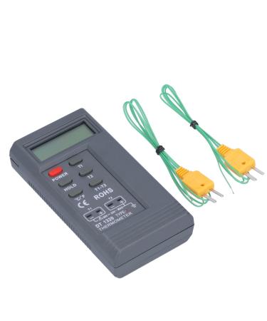 LANTRO JS Digital Thermometer -200 -1370 Measuring Range LCD Display Temperature Meter with K Type Temperature Probe