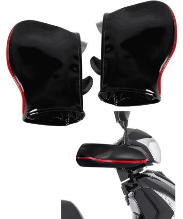 Motorbike Handlebar Mitts Winter Thermal Cover Cycling Hand Warm Windproof Cold Weather Mittens PU Hand Cover Handlebar Mittens Motorcycles Handlebar Mitts Cold Weather Road Bicycles Handlebar Mittens - Buy Online on GoSupps.com