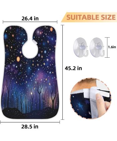 Astronaut Beard Bib Apron | Beard Hair Catcher for Men | Perfect Gift for Dad & Husband - Father's Day Anniversary Christmas - Buy Online on GoSupps.com