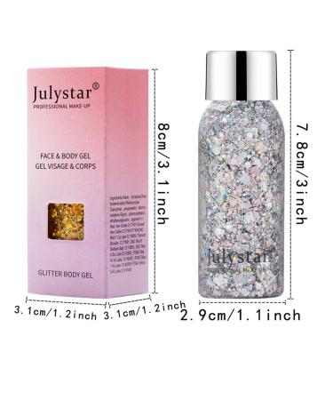 Buy 2Pcs Liquid Metallic Eyeshadow - Long Lasting Gel Formula with One-Swipe Coverage | Highly Pigmented Glitter & Shimmer for Stage Makeup (30ml - Buy Online on GoSupps.com