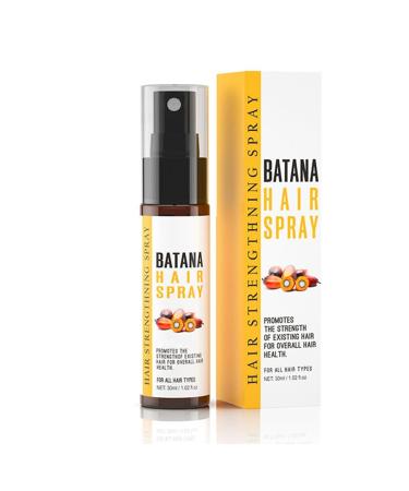 Go Ho Batana Hair Spray Hair Growth Serum Hair Growth Spray Batana Oil Hair Regrowth Care for Thinning Hair Reduce Hair Loss