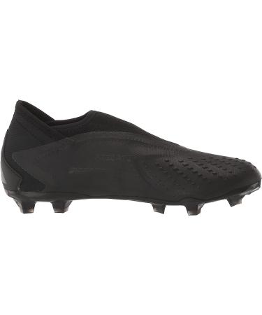 adidas Accuracy.3 FG Soccer Shoe - Unisex, Size 10 Women/9 Men, Black/White (Laceless) - Buy Online on GoSupps.com