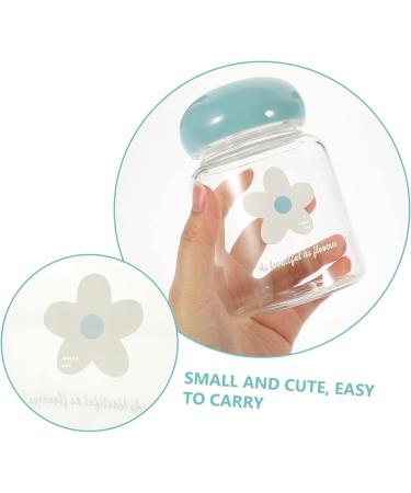 Alipis 5pcs Water Cup Bottles with Caps Cold Drink Bottles Glass Coffee Mugs Clear Milk Bottles Beverage Containers Terrarium Iced Coffee Cup Seal Flower Tea Cup High Borosilicate Student - Buy Online on GoSupps.com