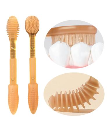 Silicone Toddler Toothbrush | Child Care Training Brush for 0-18 Months | Safe Manual Cleaning for Infants - Buy Online on GoSupps.com