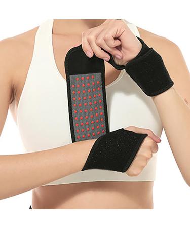 Elastic Wrist Compression Strap Support Brace Adjustable Stretchy Thumb Loop Wrist Wrap Removable Nonslip