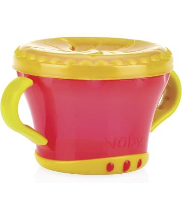Nuby Plastic Snack Keeper - 5 Colors, 1 Count | Convenient Snack Storage Solution - Buy Online on GoSupps.com