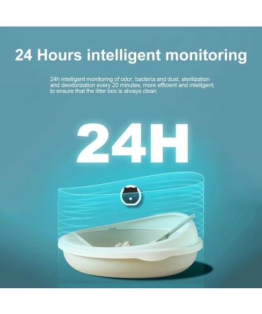 Cat Litter Deodorizer Portable Ozone & Ionic Air Purifier 2 in 1 Eliminate Odor for Home Car Refrigerator Shoe Cabinet Pet Room Hunting Bag White - Buy Online on GoSupps.com