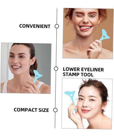 Beatifufu 2 Pcs Eyelash Stamp Bottom Lash Stamp Tool for Women Makeup Eyeliner Stamp Tool Sample Massage - Buy Online on GoSupps.com