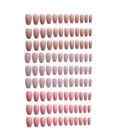 #3 3 Boxes Of Each 24 Pieces Semi Cured Gel Nail Strips Works With Any Nail Lamps Salon Quality Long Lasting Easy To Apply (Pink One Size) 1 count (Pack of 1) Pink