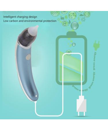 Nasal Aspirator Nose Sucker | 5 Gears Dual Purpose Automatic | Comfortable Home Use (Blue) - Buy Online on GoSupps.com