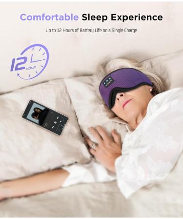 Bluetooth Sleep Mask with Headphones | LC-dolida Comfortable Sleep Solution - Buy Online on GoSupps.com