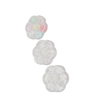 3 Boxes 3D Nail Art Rhinestones Mixed Style Nail Art Decoration DIY Resin Nail Stud Creative Nail Art Charm Shell Flower Ornament for DIY Design Manicure Supplies - Buy Online on GoSupps.com