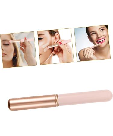 minkissy Lip Blending Brush Makeup Brush Lip Gloss Lipstick Applicator Wands Lip Brush for Lipstick Lip Makeup Lip Brush for Women Lip Wands Short Beauty Tools Pink Aluminum Tube - Buy Online on GoSupps.com