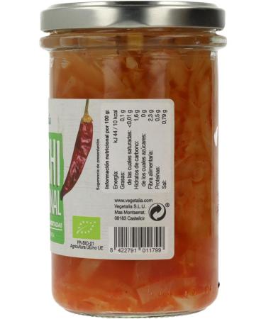 Kimchi traditionnel organic lactofermented 285 g - Buy Online on GoSupps.com