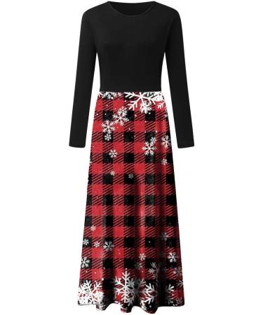 Stylish Red Long Sleeve Christmas Sweater Dress for Women - Casual Hooded Tunic for Autumn & Winter Parties - Buy Online on GoSupps.com