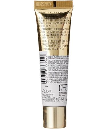 L'Or al Paris Age Perfect BB Cream 02 Light Beige light-weight Infused with hydrating serum Vitamin B3 SPF 50 (Pack of 2) 02 Light Beige 1 Count (Pack of 2) - Buy Online on GoSupps.com