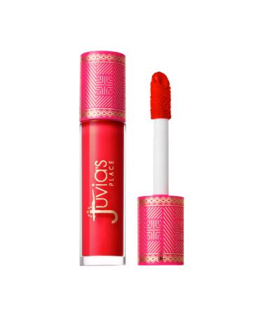 Juvia's Place The Reds & Berries Lip Reflect Non-Sticky Lip Gloss - Hydrating Lip Gloss  Tinted Lip Gloss  Shine & Glow Lip Makeup  Beauty & Personal Care Products for Lips (Cherry Love- 0.16oz)