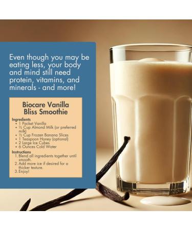 Biocare Nutritional Beverage for GLP-1 Users Dietary Powder Drink Provides 30g Essential Protein 26 Vitamins/Minerals Helps Ease Nausea Bloating Constipation Vanilla - Buy Online on GoSupps.com