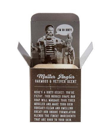 San Francisco Soap Co. Filthy Man Bar Soap - Master Angler Oak Moss & Vetiver - Buy Online on GoSupps.com