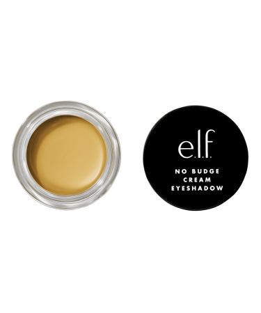 e.l.f. No Budge Cream Eyeshadow  3-in-1 Eyeshadow  Primer & Liner With Crease-Resistant Color & Stay-Put Power  Vegan & Cruelty-Free  Sahara