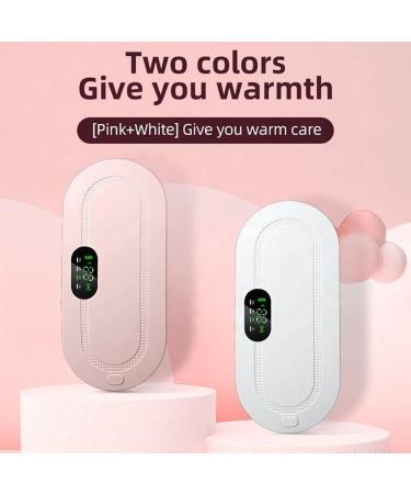 Luxury Menstrual Heat Band for Pain Relief - 3 Heat Settings Vibration Technology & Massage Cushion - Pink - Shop Now! - Buy Online on GoSupps.com