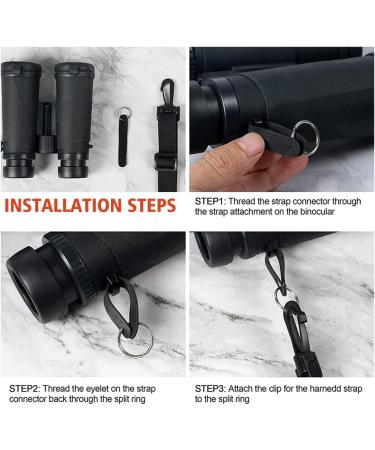 OUFABE Adjustable Deluxe Binocular Harness Strap for Hunting - Cross Binocular Straps for Carrying Binoculars, Cameras, Rangefinders - Buy Online on GoSupps.com