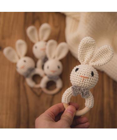 Mamimami Home Crochet Baby Rassel - Handmade Gift for Boys & Girls Perfect for Newborns - Buy Online on GoSupps.com