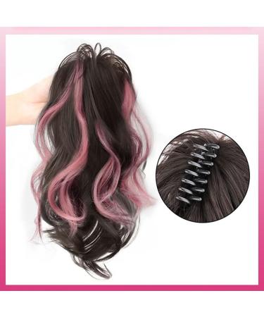 Hair Scrunchies Hair Bun Synthetic Hair Bun Wig Female Long Hair Dyed Color Ponytail Braid Sweet Cool Claw Clip Style High Ponytail Hair Bun Women Hair Bun (Color : 10 Size : 38cm) 38cm 10 - Buy Online on GoSupps.com